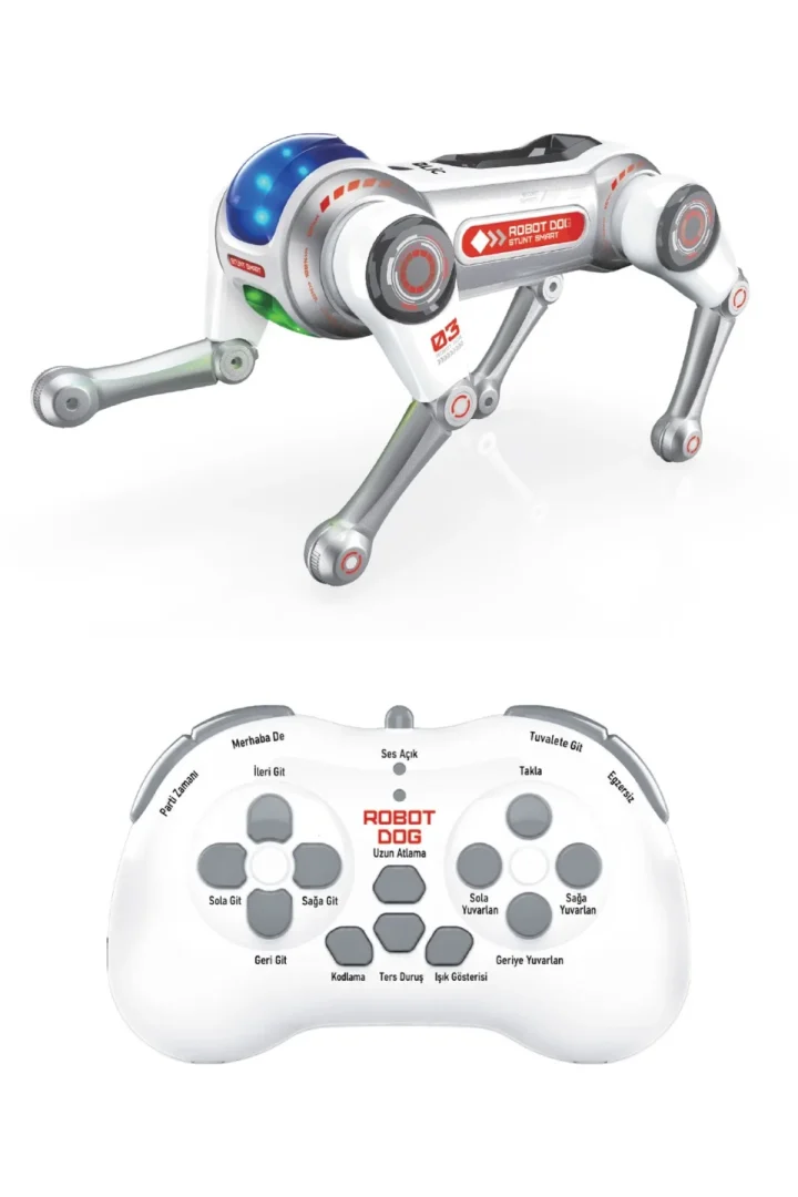 Uzaktan Kumandalı Ai Ses Kontrollü Akrobatik Robot Köpek BRB1