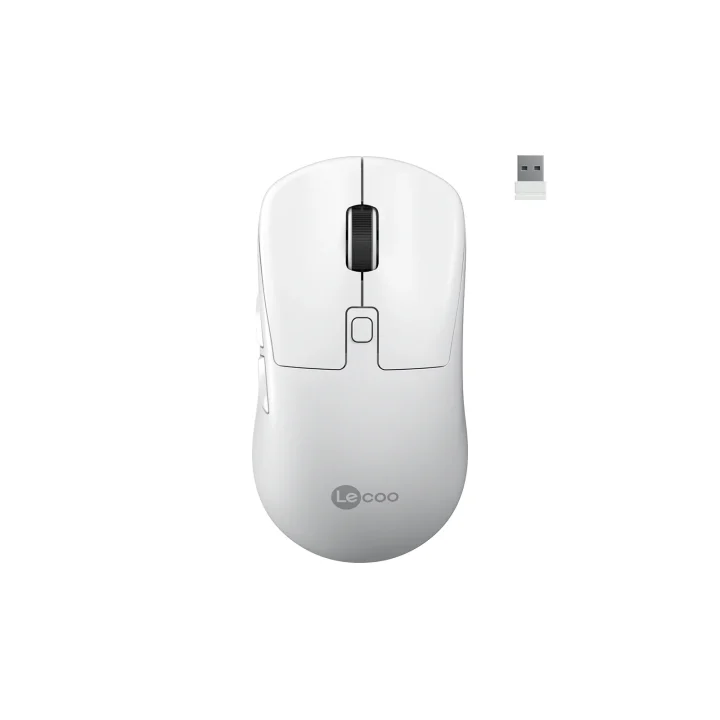 Lecoo WS216 Kablosuz 1600DPI 7 Tuşlu Optik Mouse Beyaz