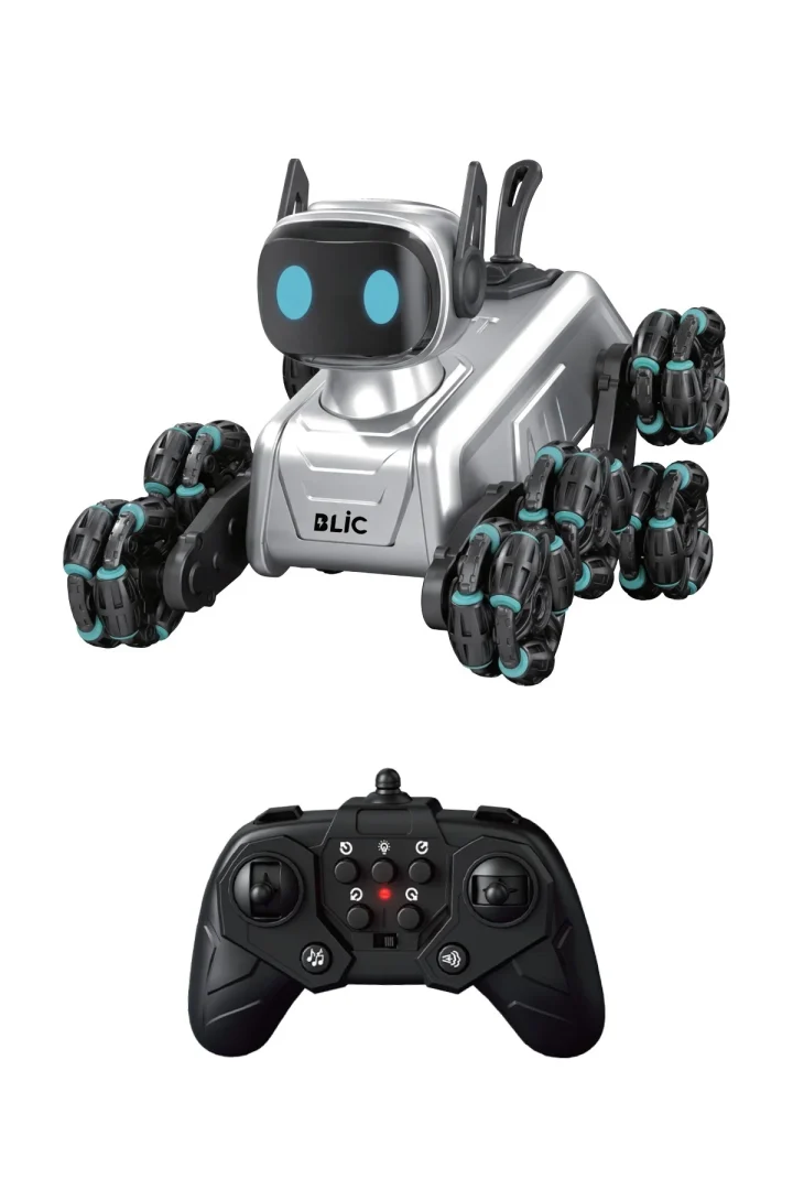BRB2 AI Akıllı Robot Köpek – Uzaktan Kumandalı, Jest ve Ses Kontrollü, 360° Akrobatik Hareketli