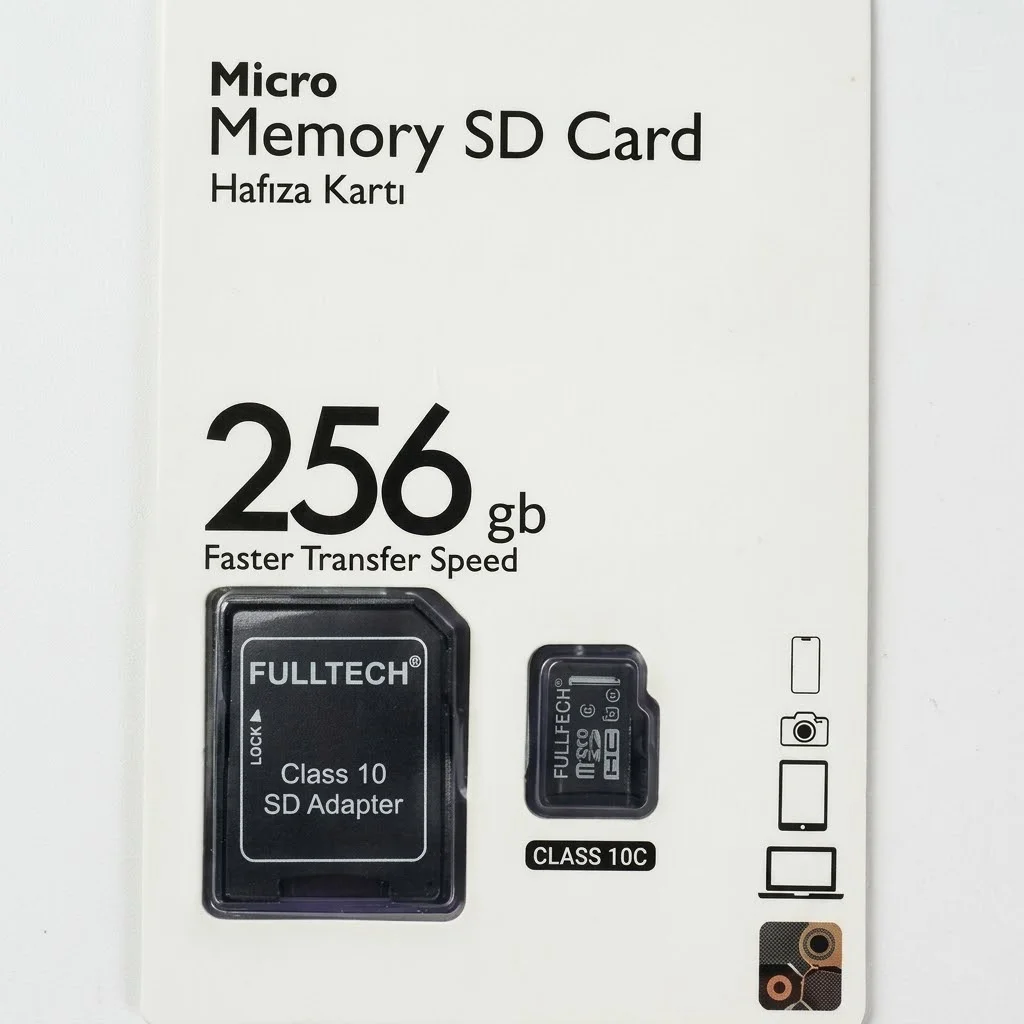 32/64/128/256 GB Hafıza Kartı (Güvenlik ve Araç Kameraları İçin Uygundur) - 256 GB