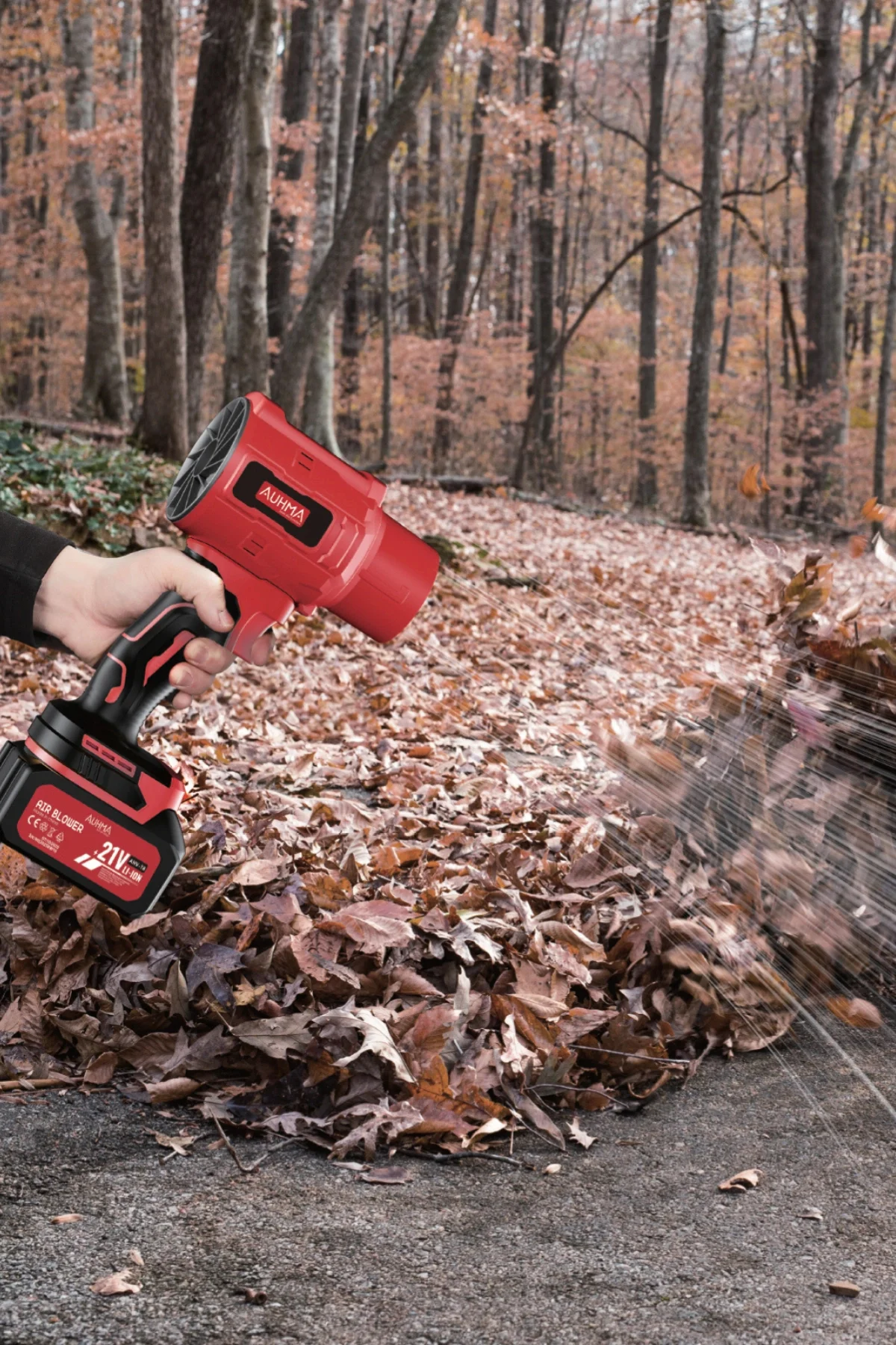 Auhma Ahv-18 21V 32.000 RPM Şarjlı Turbo Hava Üfleyici - Li-ion Jet Blower