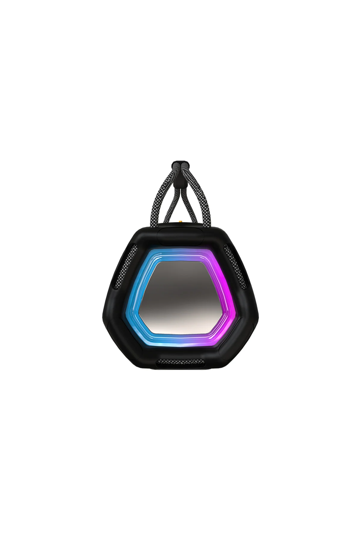 Bluetooth Hoparlör RGB Işıklı FM Radyolu USB TF Kart Girişli Taşınabilir Kablosuz Speaker