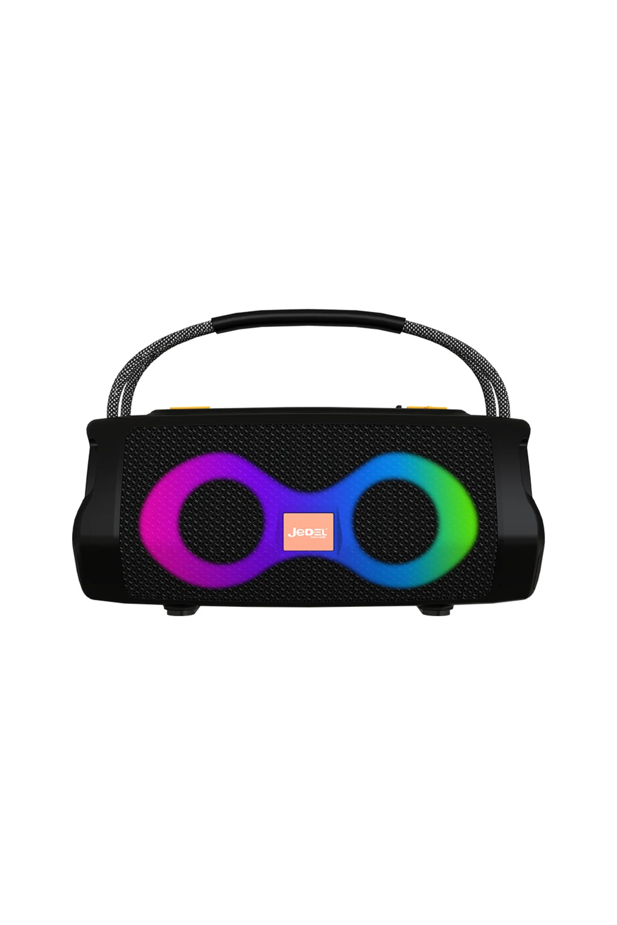 Bluetooth Hoparlör RGB Işıklı FM Radyolu USB TF Kart Girişli Taşınabilir Kablosuz Speaker