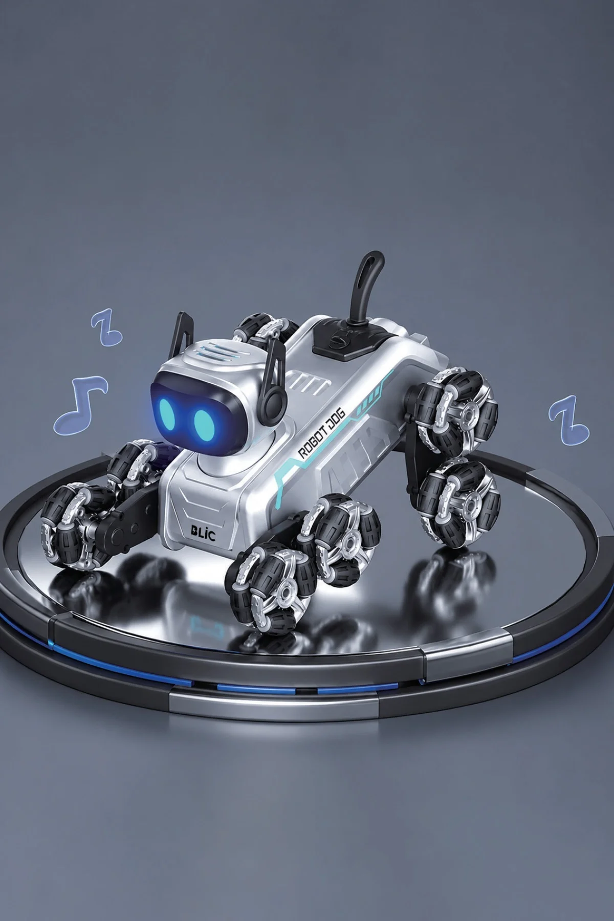 BRB2 AI Akıllı Robot Köpek – Uzaktan Kumandalı, Jest ve Ses Kontrollü, 360° Akrobatik Hareketli