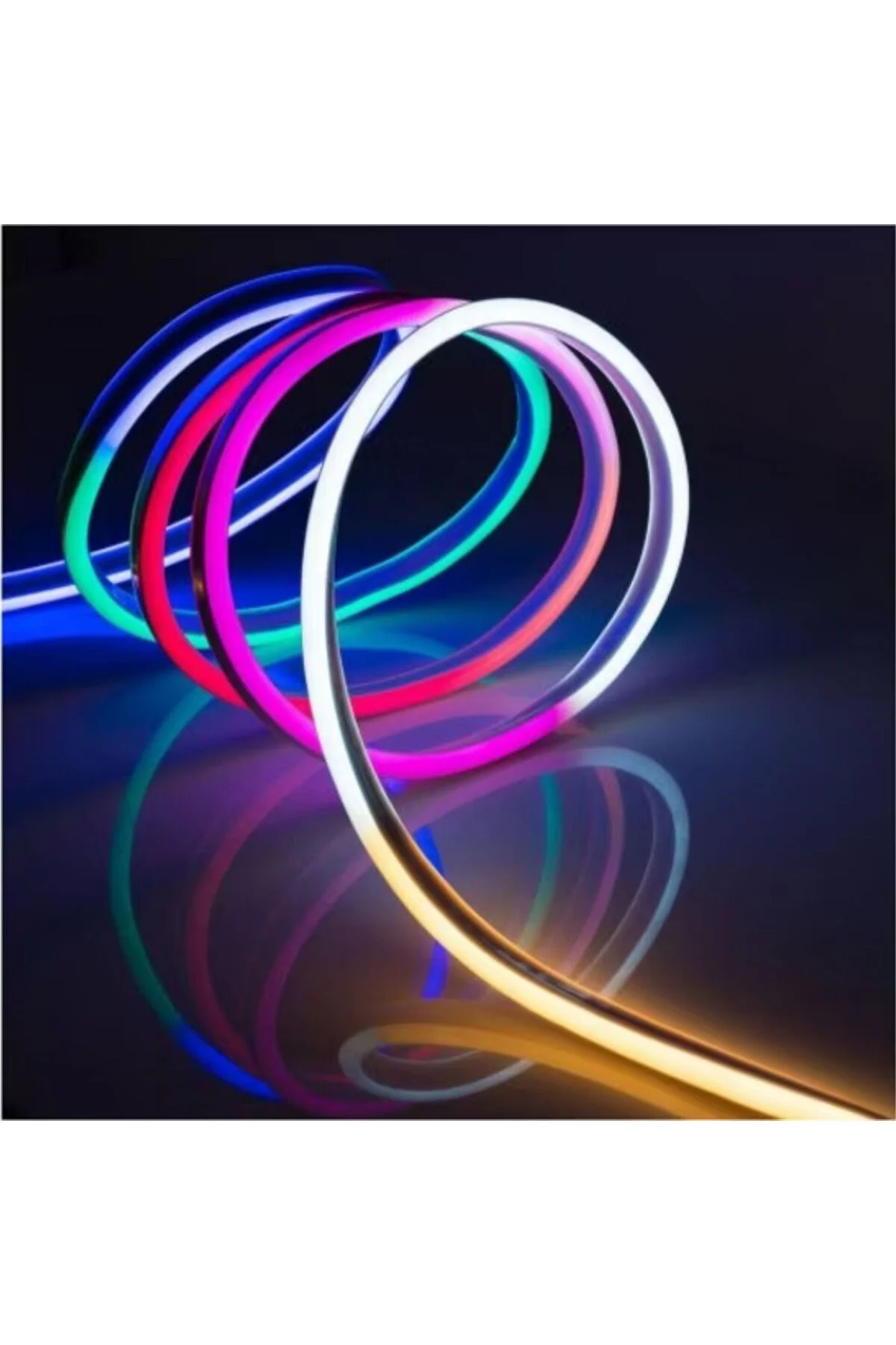 Cata CT-4567 Pixel Neon LED Set 5 Metre RGB Kumandalı Esnek Şerit Işık İç & Dış Mekan Dekoratif Aydı