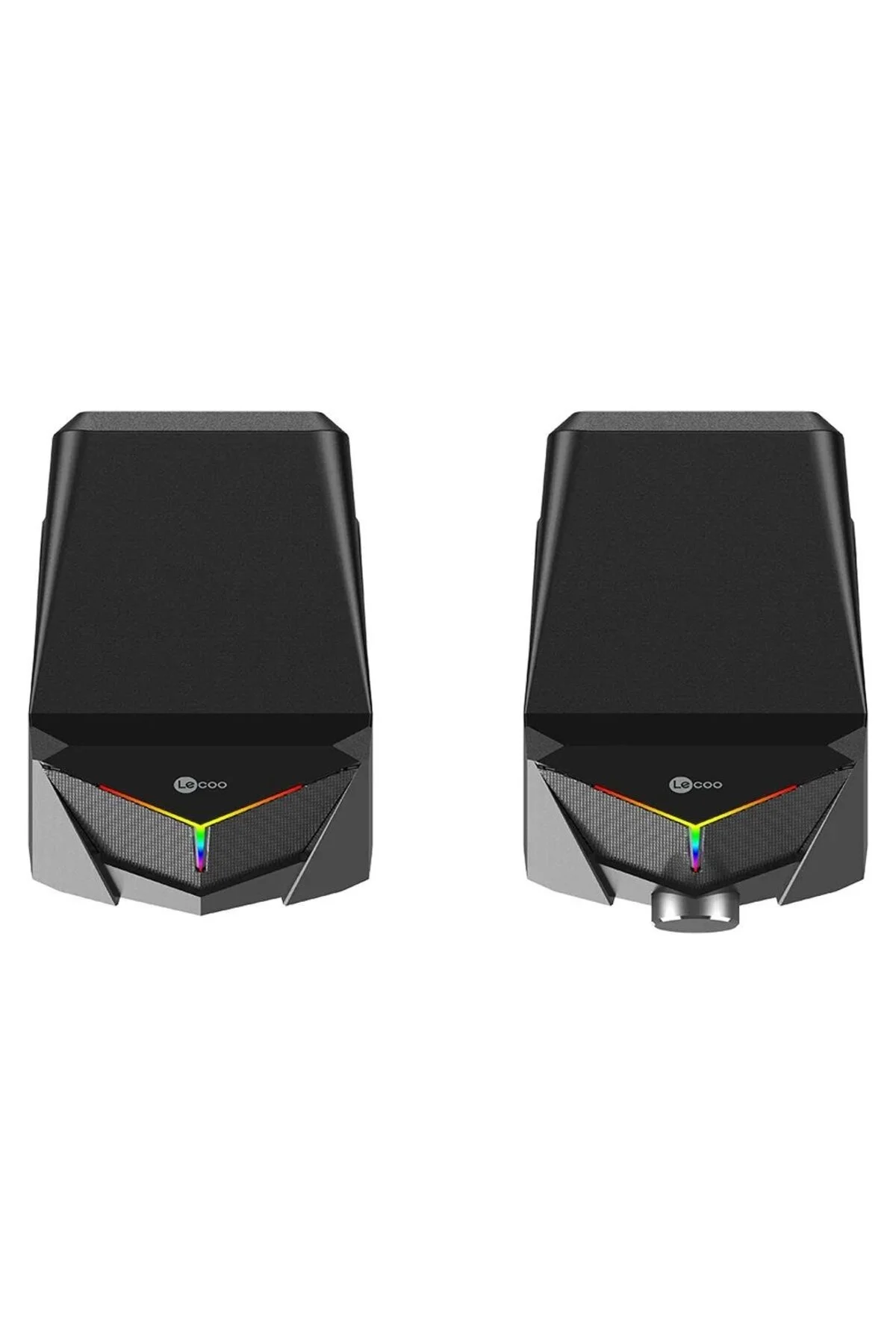 Ds104 Kablolu Usb + 3.5Mm Jack 6W 80Db Rgb Işıklı 1+1 Gaming Speaker - Hoparlör