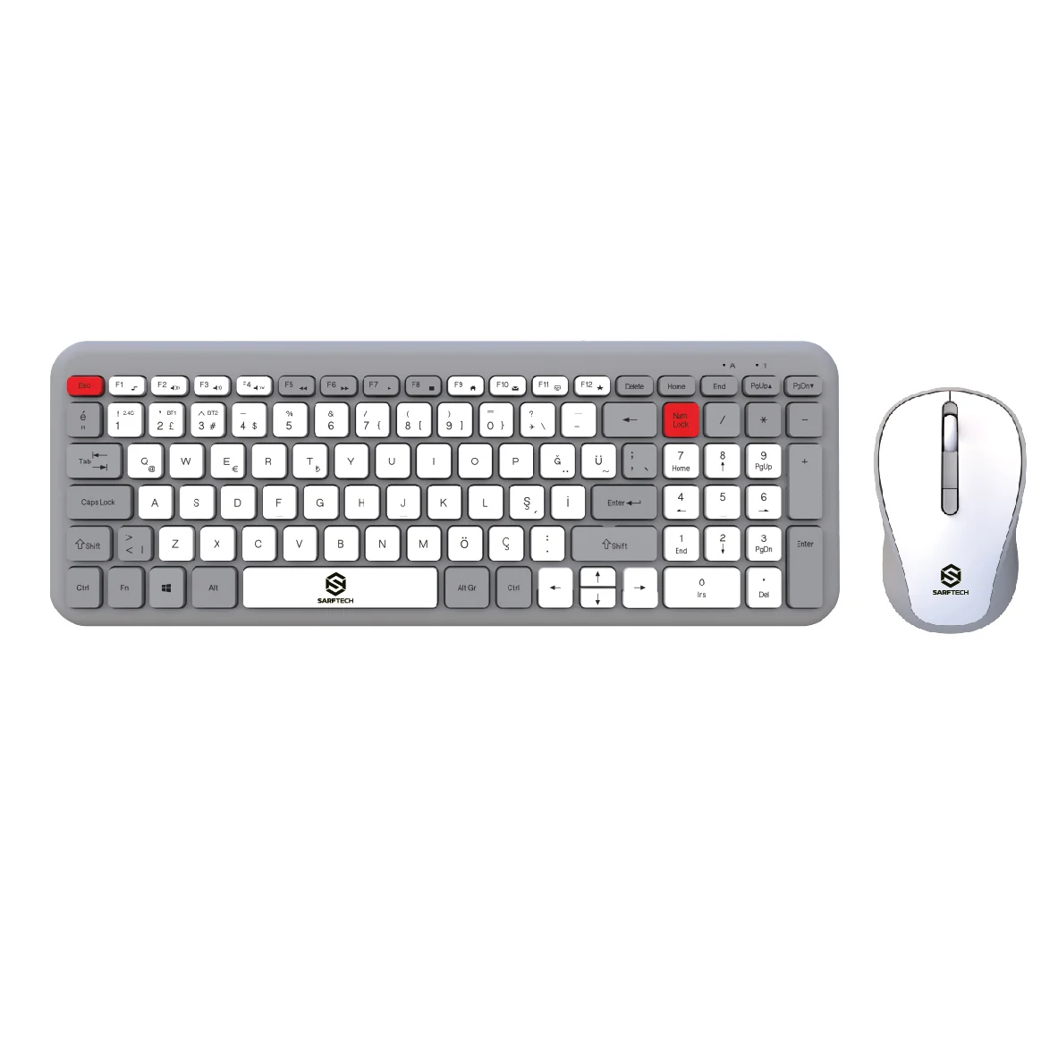 EGE25 Bluetooth + Kablosuz Klavye Mouse Set