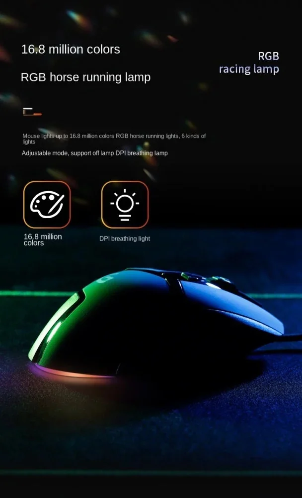 Gano G502 LIGHTSPEED 25.600 DPI Yüksek Performanslı Kablosuz Oyuncu Mouse