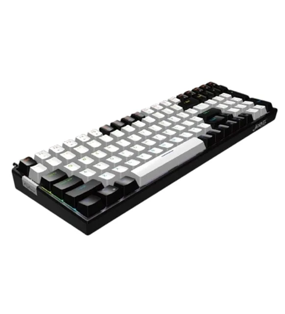 Jedel 100 Tuşu RGB Gaming Mekanik Klavye Oyuncu Klavyesi Uzun Ömürlü Blue Switch