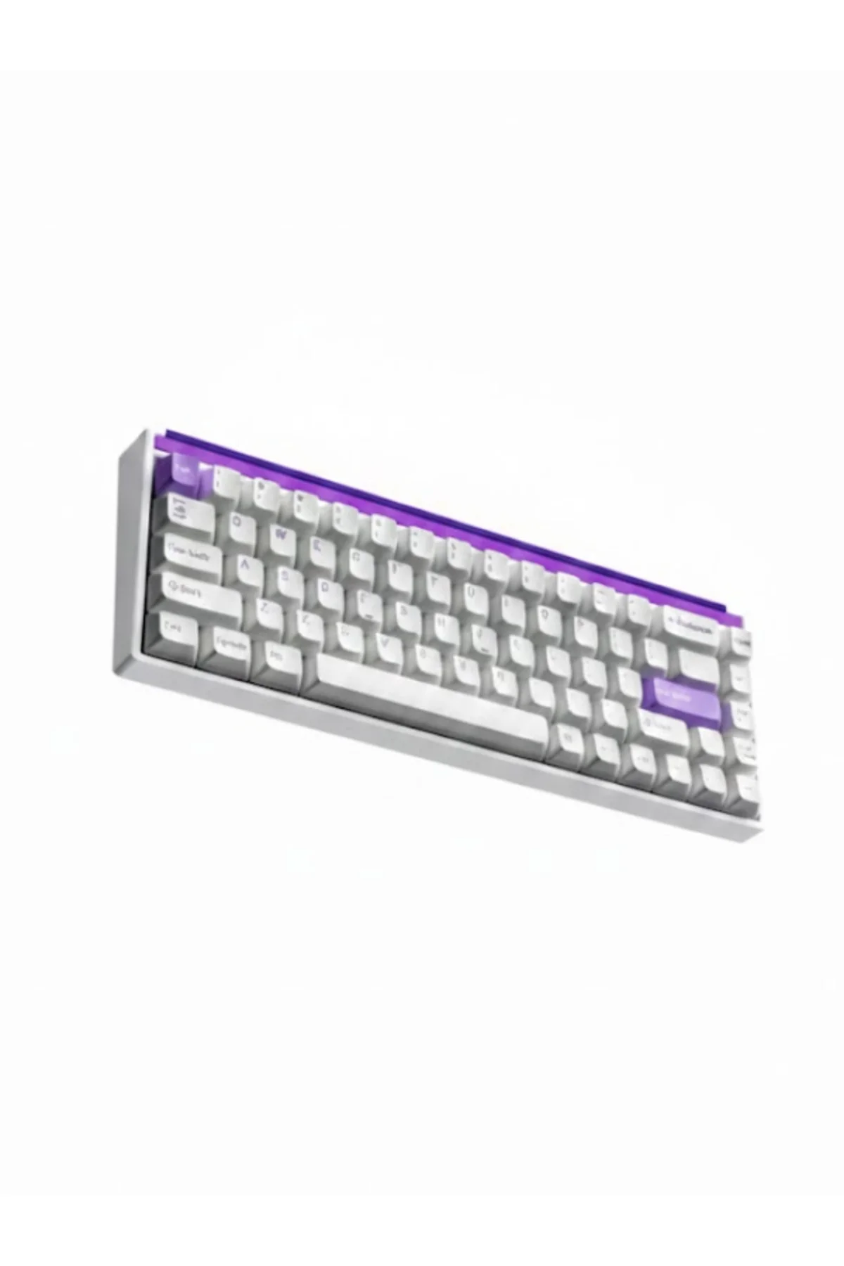 K68 Pro V3 Kablolu Mekanik Oyuncu Klavyesi Hottswapp Red Switch App Türkçe Q Gaming Beyaz Klavye