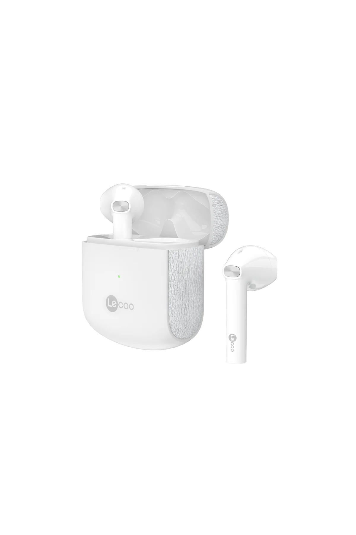 Lecoo Ew303 Bluetooth 5.0 Tws Kablosuz Kulak Içi Mikrofonlu Kulaklık Beyaz Suya Dayanıklı Spor