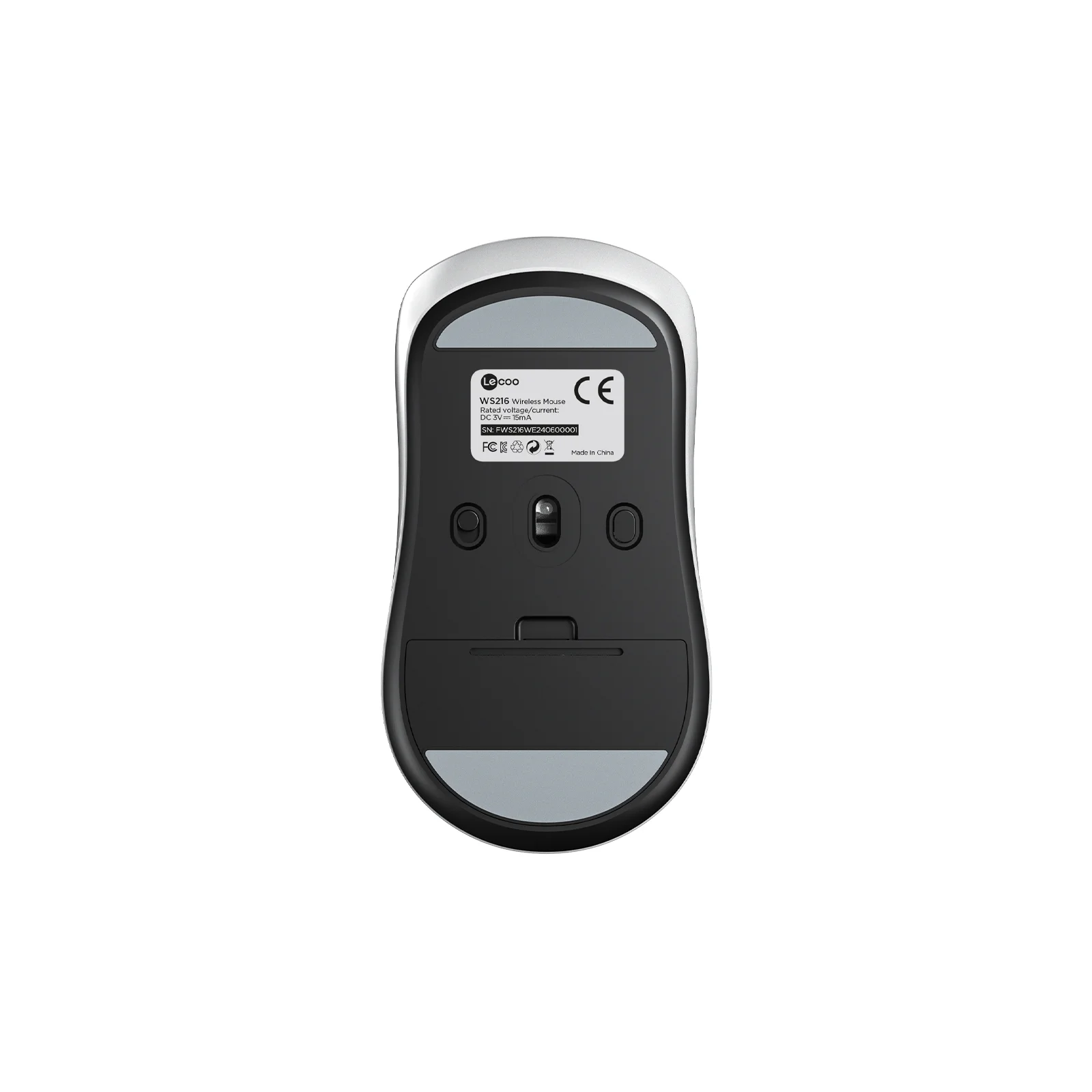 Lecoo WS216 Kablosuz 1600DPI 7 Tuşlu Optik Mouse Beyaz
