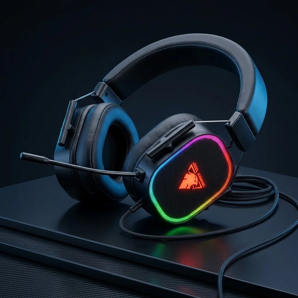 Profesyonel Headset Pro 7.1 Usb Girişli Rgb Gaming Oyuncu Kulaklığı