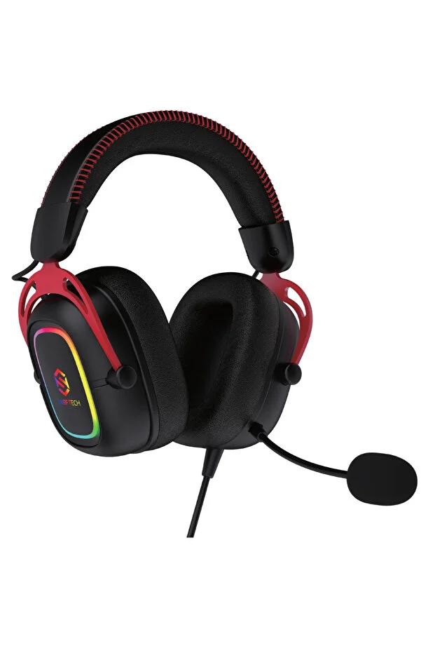 SARF2 Siyah USB 7.1 RGB Argonomik Katlanabilir Kontrolcülü Örgülü Kablo Gaming Oyuncu Kulaklık