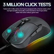 Sarftech G590 Siyah Rgb 7 Tuşlu Drag Click 7.200Dpi Makrolu Yazılım App Destekli Gaming Oyuncu Mouse