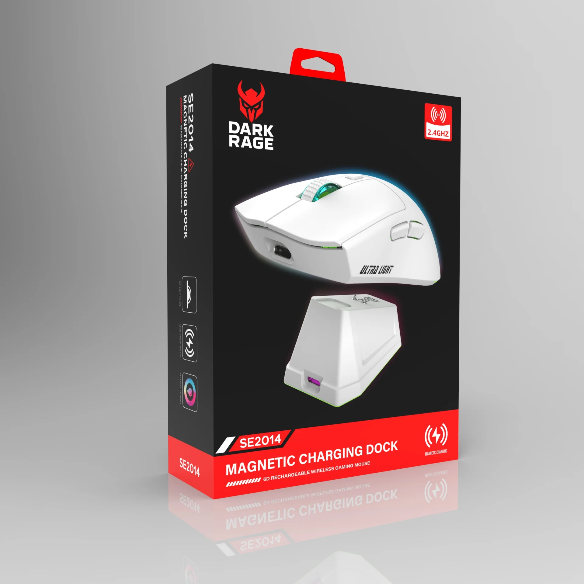SE2014 Bluetooth Manyetik Şarjlı Kablosuz Gaming Mouse