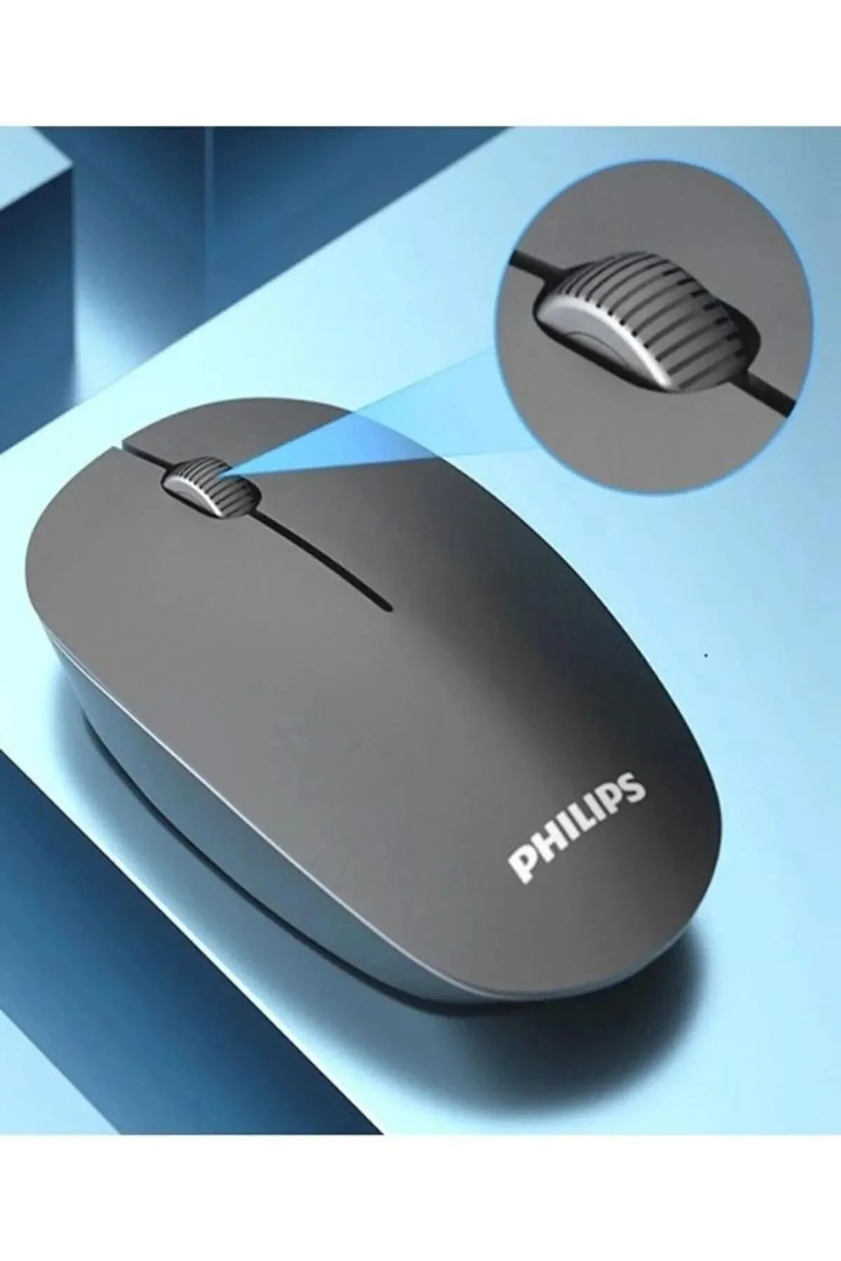 Spk7315 M315 Siyah Wireless Sessiz Click Kablosuz Mouse 1200dp