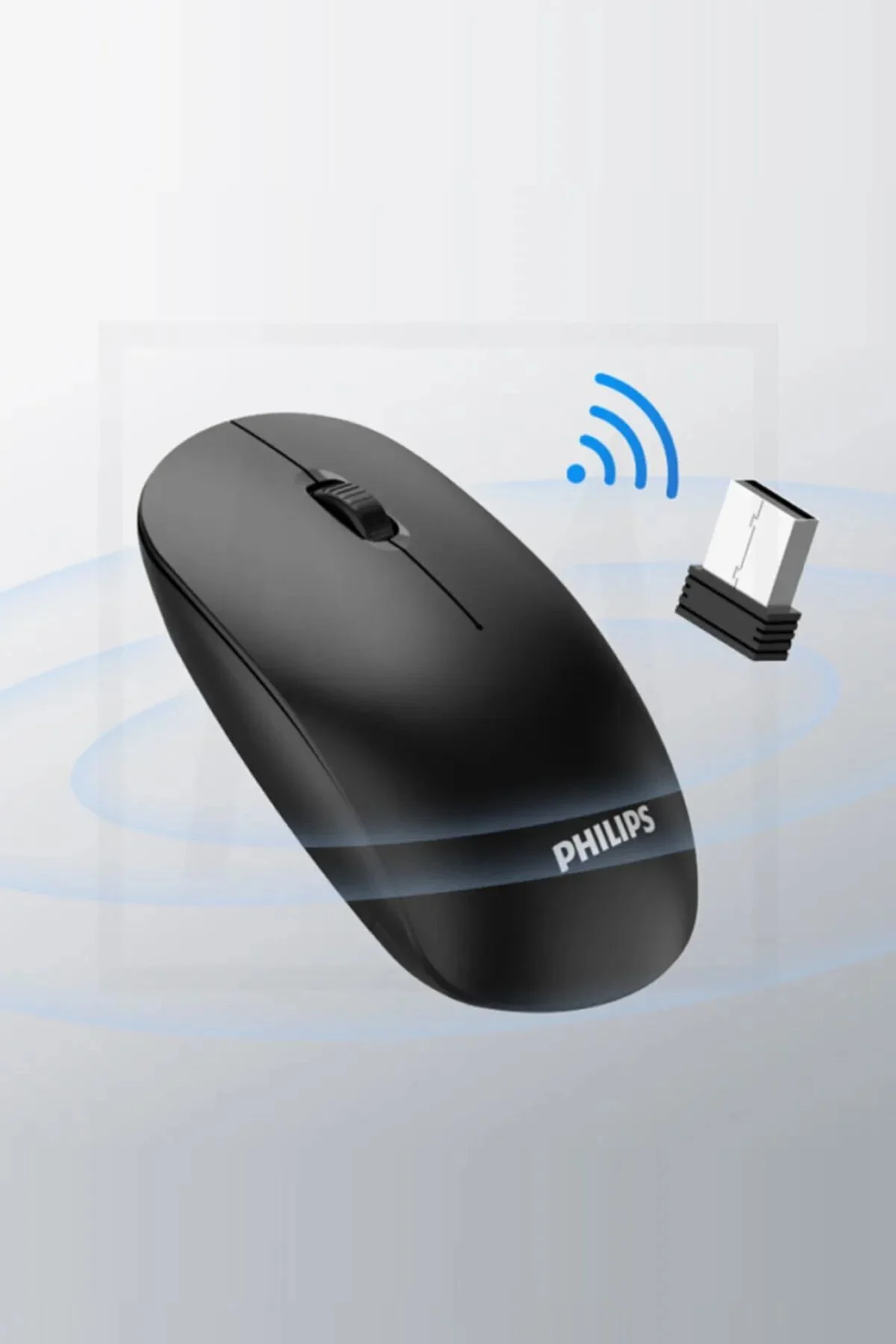 Spk7315 M315 Siyah Wireless Sessiz Click Kablosuz Mouse 1200dp