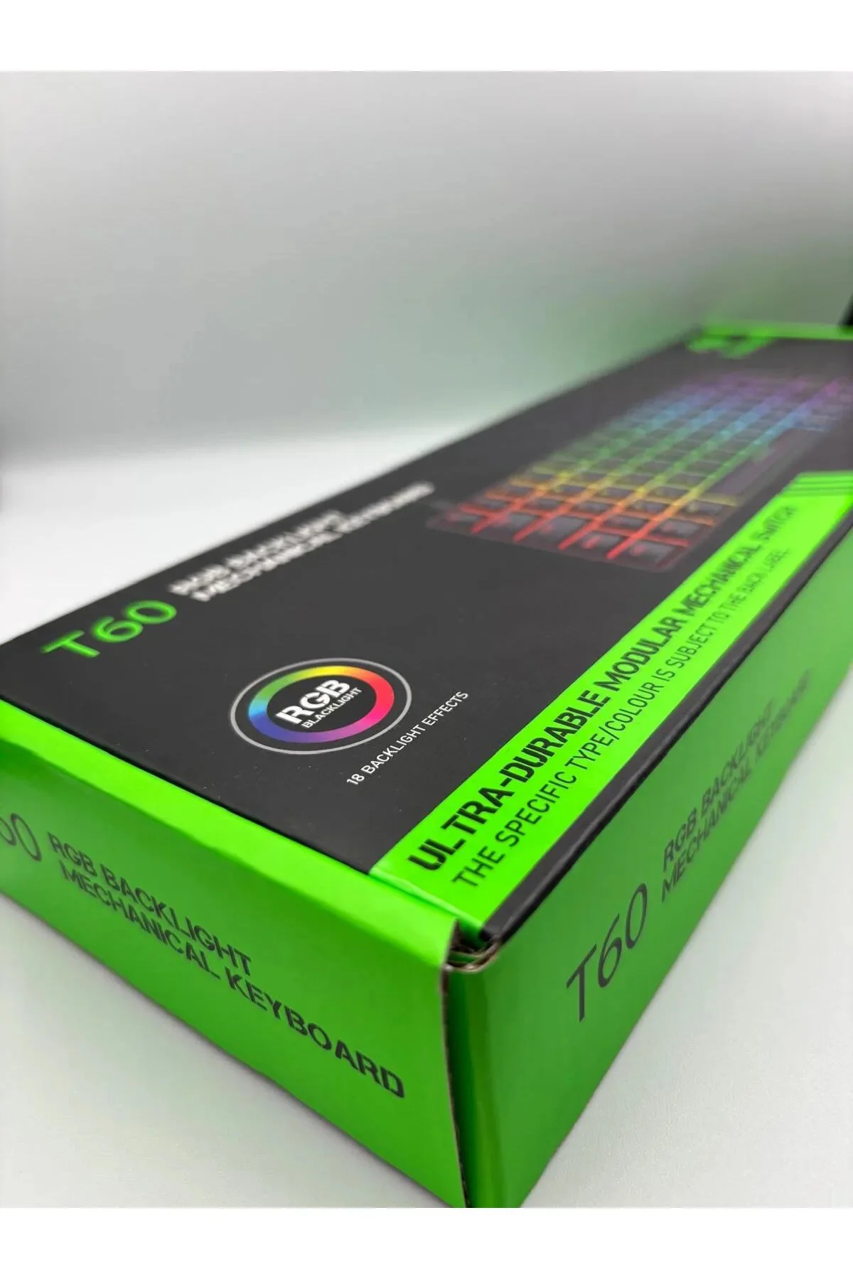 T60 Red Switch Mekanik 62 Tuş RGB App Uygulamalı Gaming Oyuncu Klavyesi