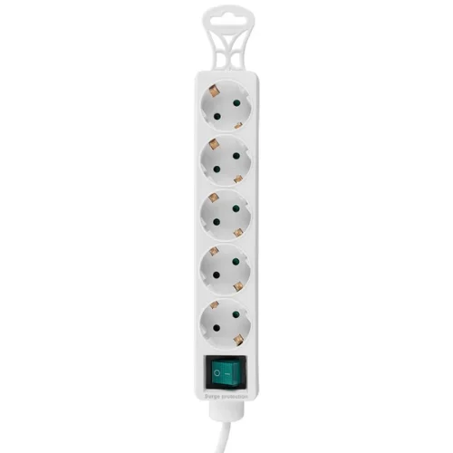 Tam Bakır Akım Korumalı 1.5M 5Li Priz Çoklayıcı Spg-F05 306Joule Flat Soket 3G 1.0Mm